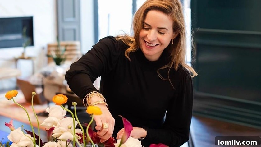 A beautifully crafted floral arrangement, showcasing vibrant blooms and lush greenery, ready to enhance any space.