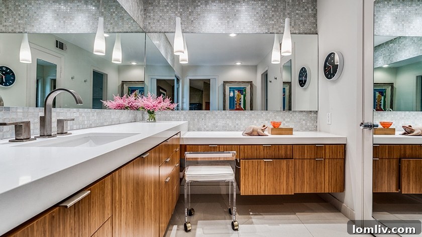 A delicate floral arrangement accentuating a cozy corner in a staged home.