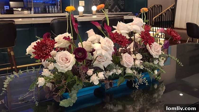 A beautifully designed bouquet, showcasing fresh, vibrant flowers.