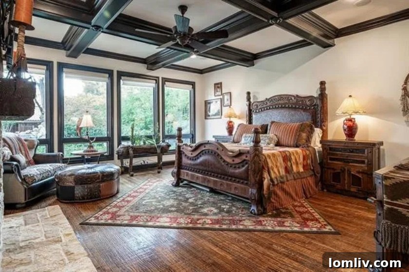 Luxury Owner's Suite Fireplace Dallas