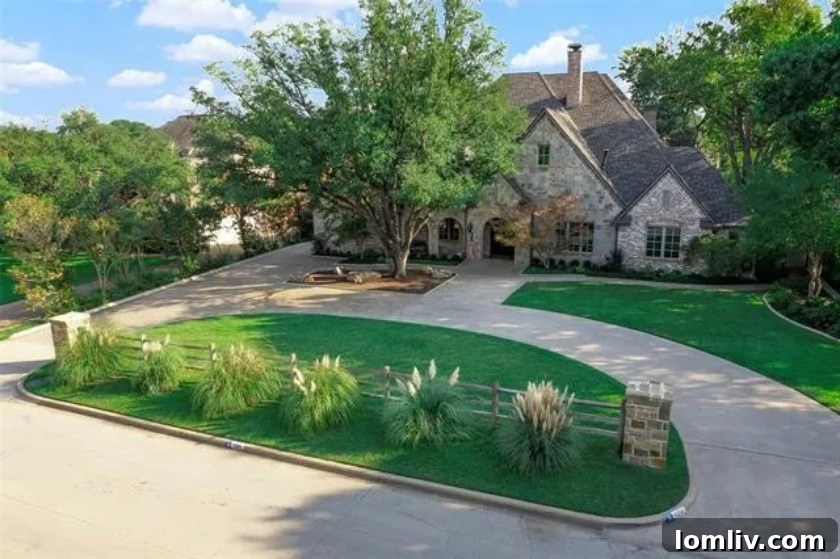 Rockbrook Estates Traditional Luxury Home Exterior