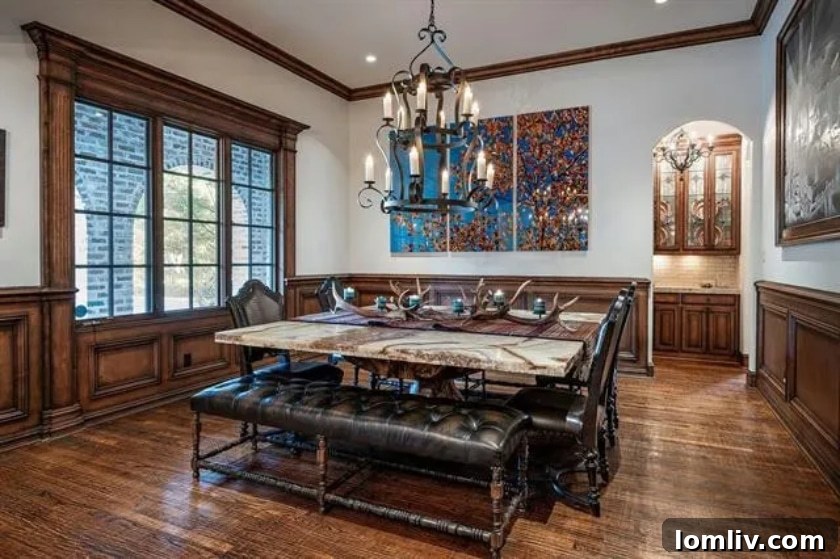 Gourmet Kitchen with Breakfast Bar Rockbrook Estates