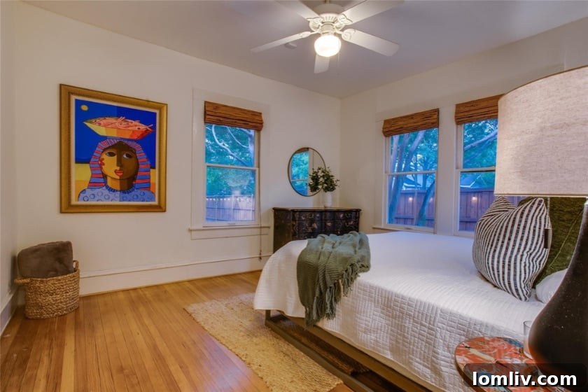 Stylish Kitchen with Coffee Bar and Wine Fridge in Oak Cliff