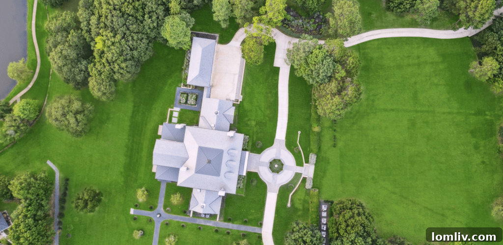 Manicured Gardens and Estate Grounds