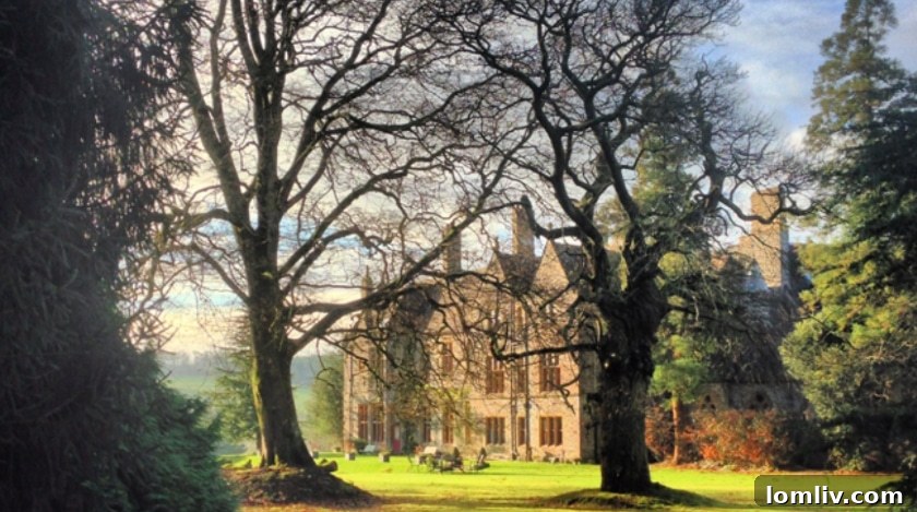 Historic Huntsham Court in Devonshire, a classic English country manor