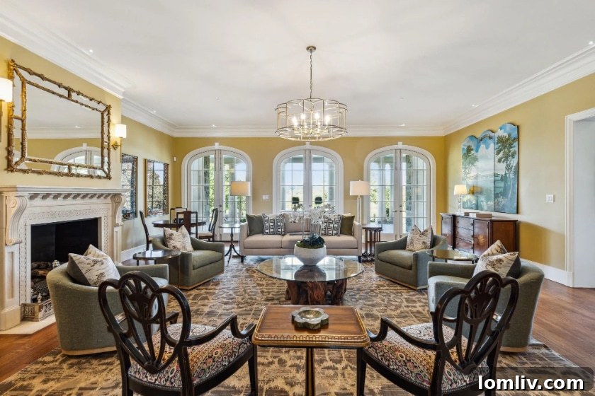 Spacious Colleyville Manor with Five Bedrooms and Seven Bathrooms