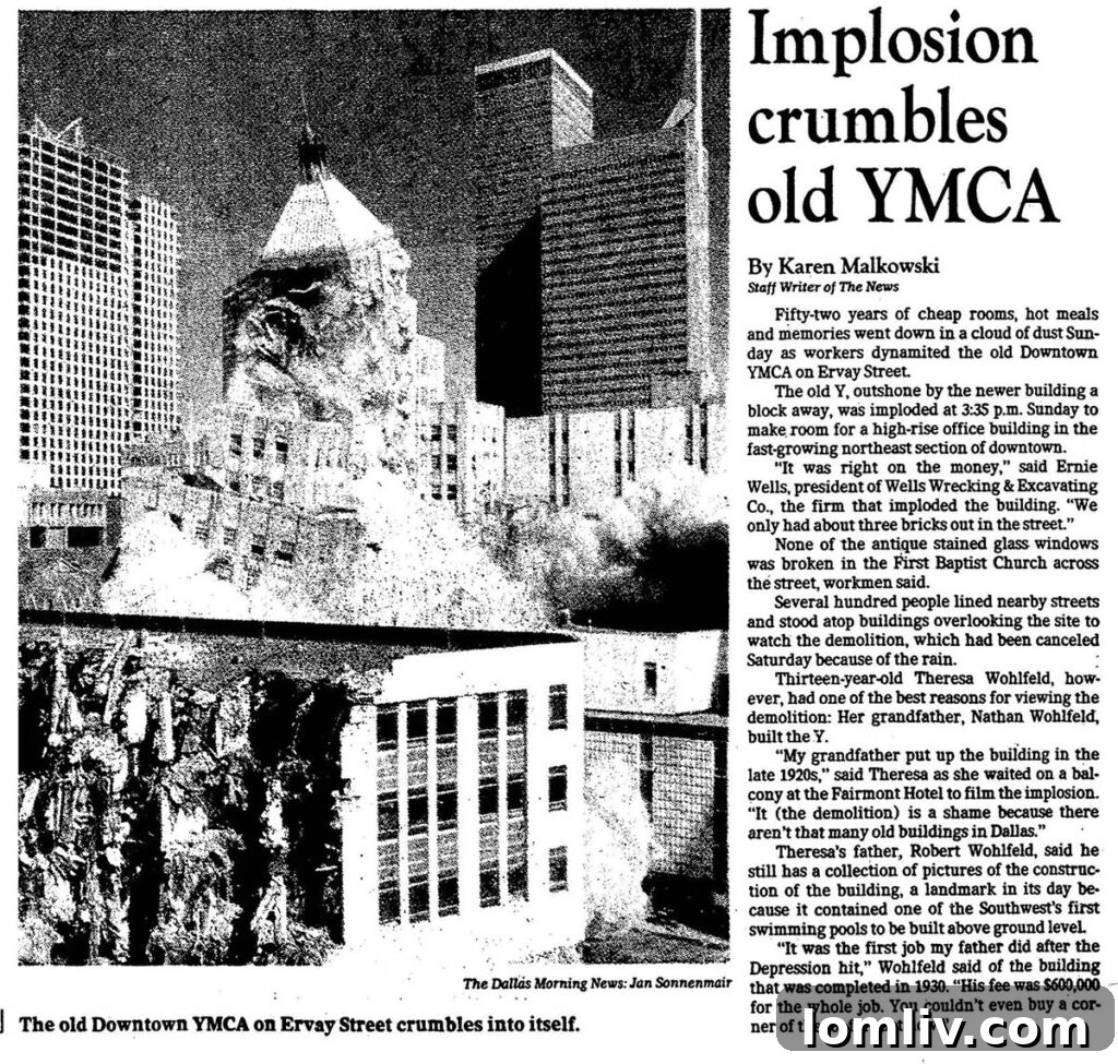 Downtown Dallas YMCA in its modern form