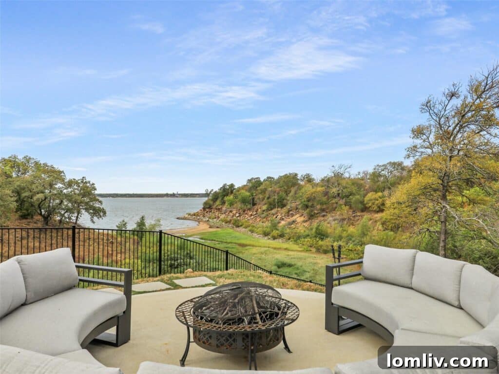 Elegant Exterior of Luxury Flower Mound Estate on Lake Grapevine