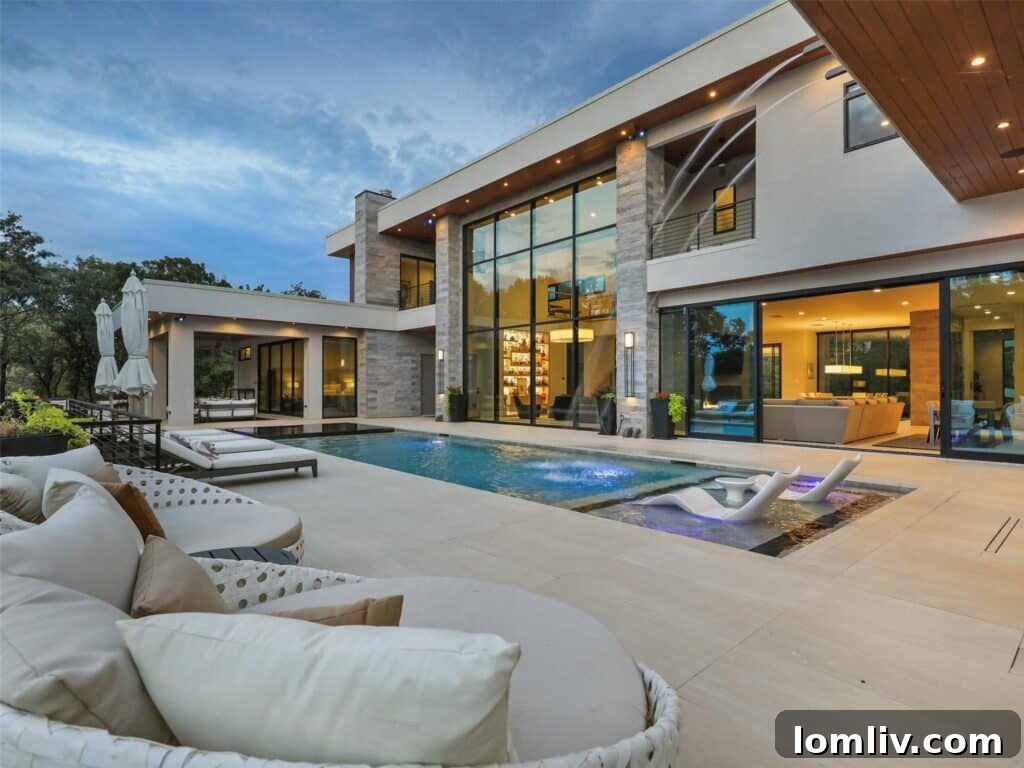 Expansive Lake Grapevine Views from Luxury Flower Mound Home