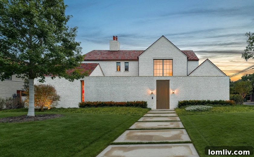 European soft contemporary home in Highland Park, Dallas
