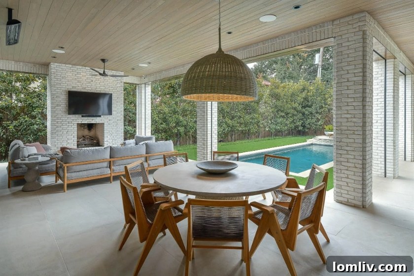 Versatile loft space designed as a modern family bedroom