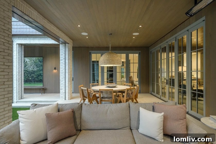 Modern bathroom within the versatile loft space