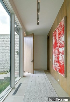 Elegant modern interior design in a Dallas luxury home