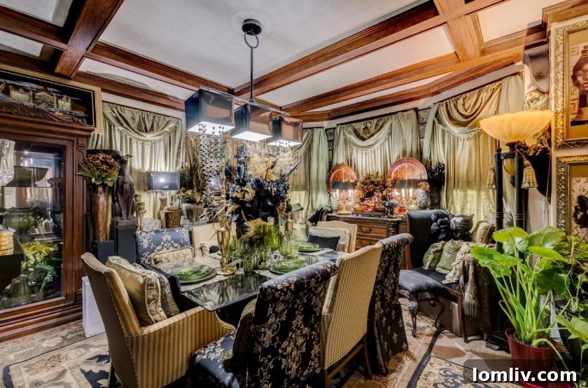 Vibrant collection of pillows and draperies in a Cincinnati home