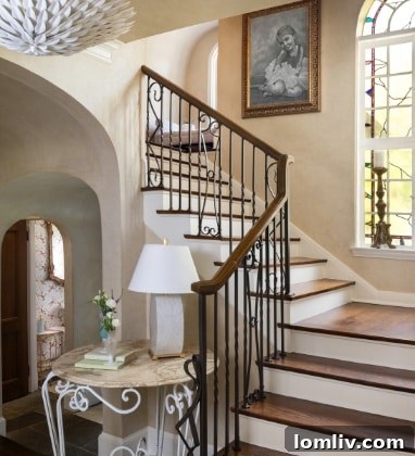 Unveiling a Historic Dines and Kraft Tudor at This Weekends Lakewood Home Tour 4 Detailed shot of an interior space within a featured Lakewood home, highlighting historical preservation.