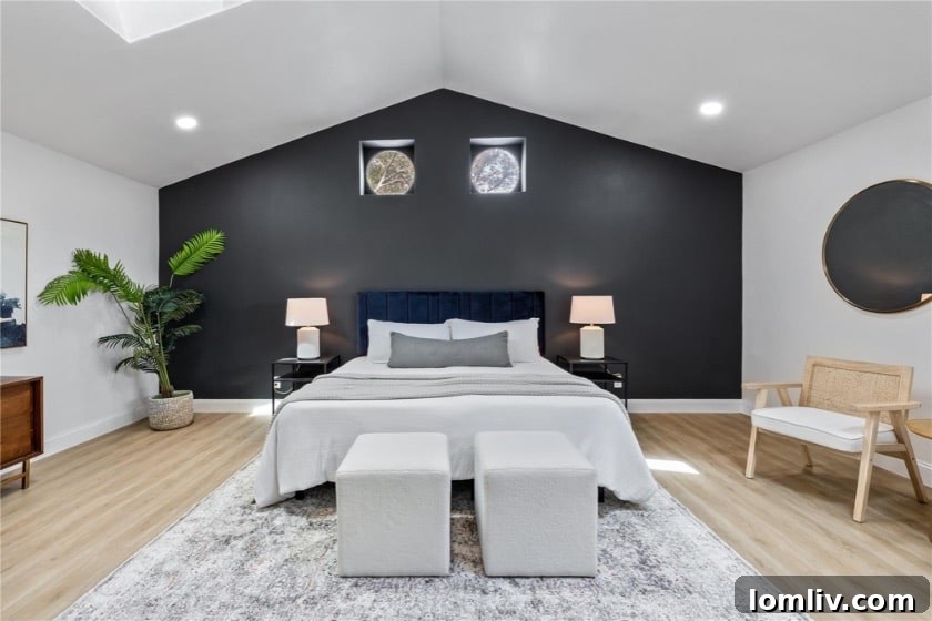 Stylish Open Living Space with Defined Zones