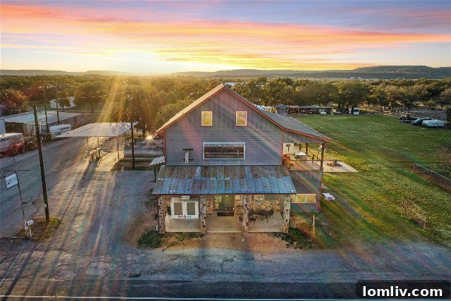 Lone Camp General Store: Your Ultimate Live, Work, Play, Community Lifestyle 16 Palo Pinto County sunset view, asking if viewer is the special buyer