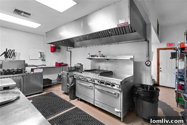 Lone Camp General Store: Your Ultimate Live, Work, Play, Community Lifestyle 7 Professional-grade kitchen in the Lone Camp General Store offering income potential