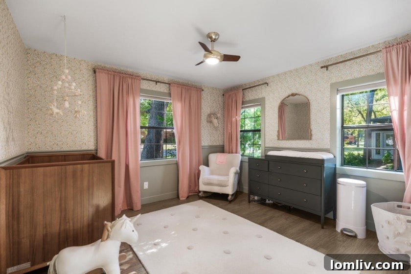 Luxurious master bathroom with dual vanity and modern fixtures