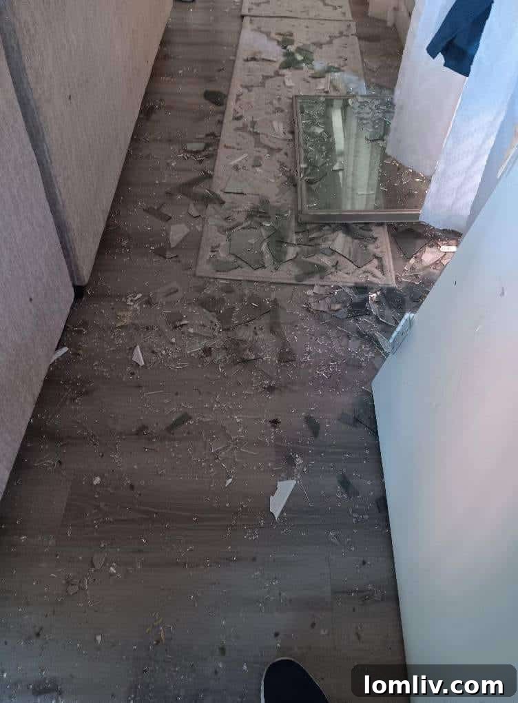 Family Displaced by Thanksgiving Gas Explosion in South Dallas 8 Overview of the significant damage to the South Dallas property, showing rubble and structural collapse.