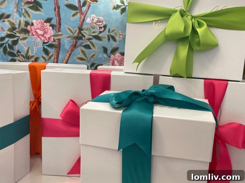 Assortment of luxurious bath and body products, ideal for gifting