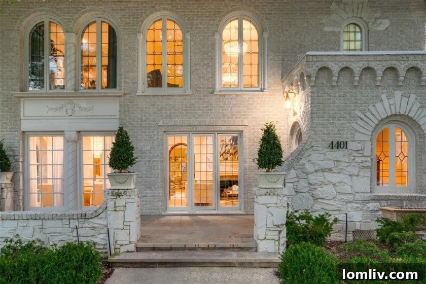 Intricate architectural details in an architecturally significant home, showcasing fine craftsmanship