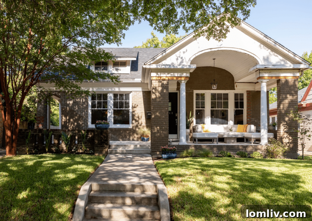 The Smith-Tovar Home, a beautifully renovated bungalow in Ryan Place