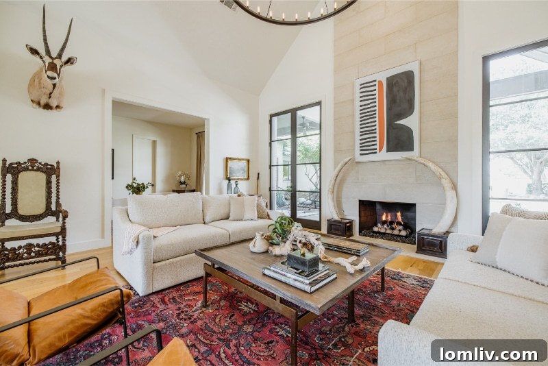 Mayer Ranch main house kitchen and dining