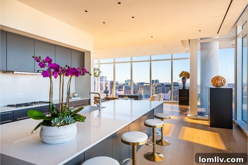 Elegant bedroom in Residence 2201.