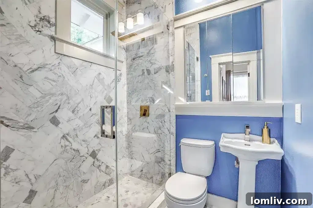 Serene bedroom with elegant furnishings