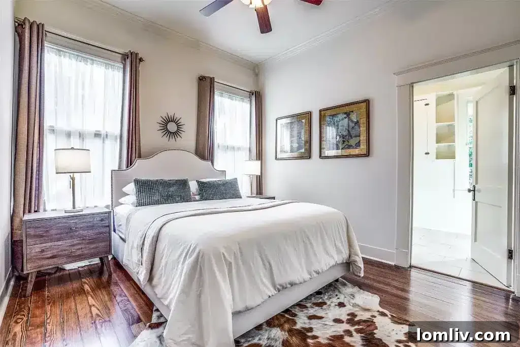 Elegant dining room with classic architectural details