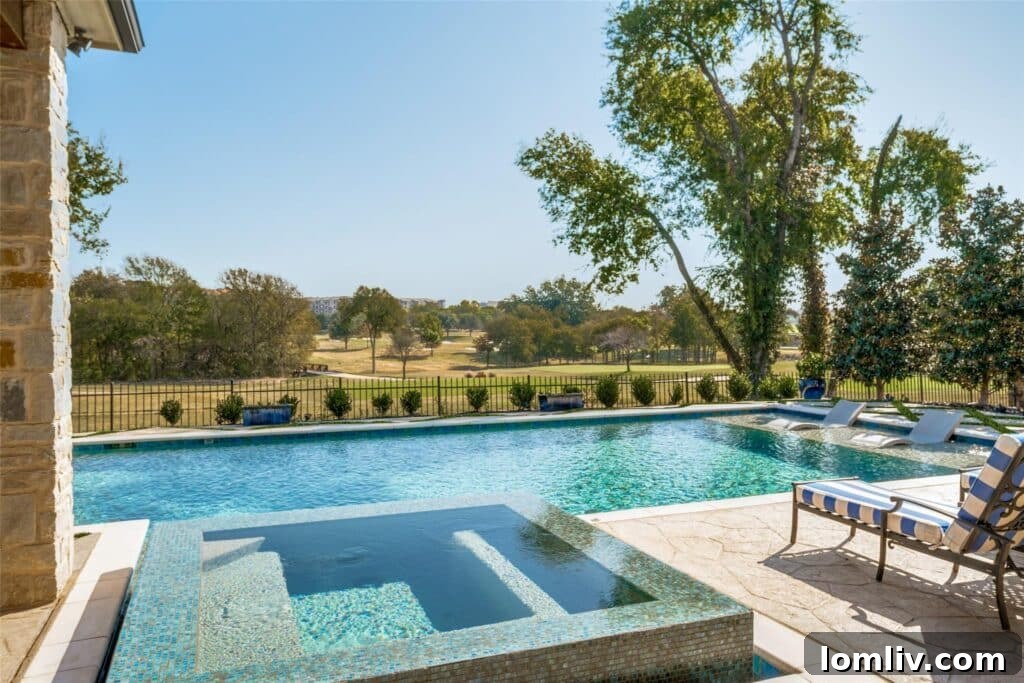 Açık Hava Eğlence için Çarpıcı Golf Sahası Manzarası