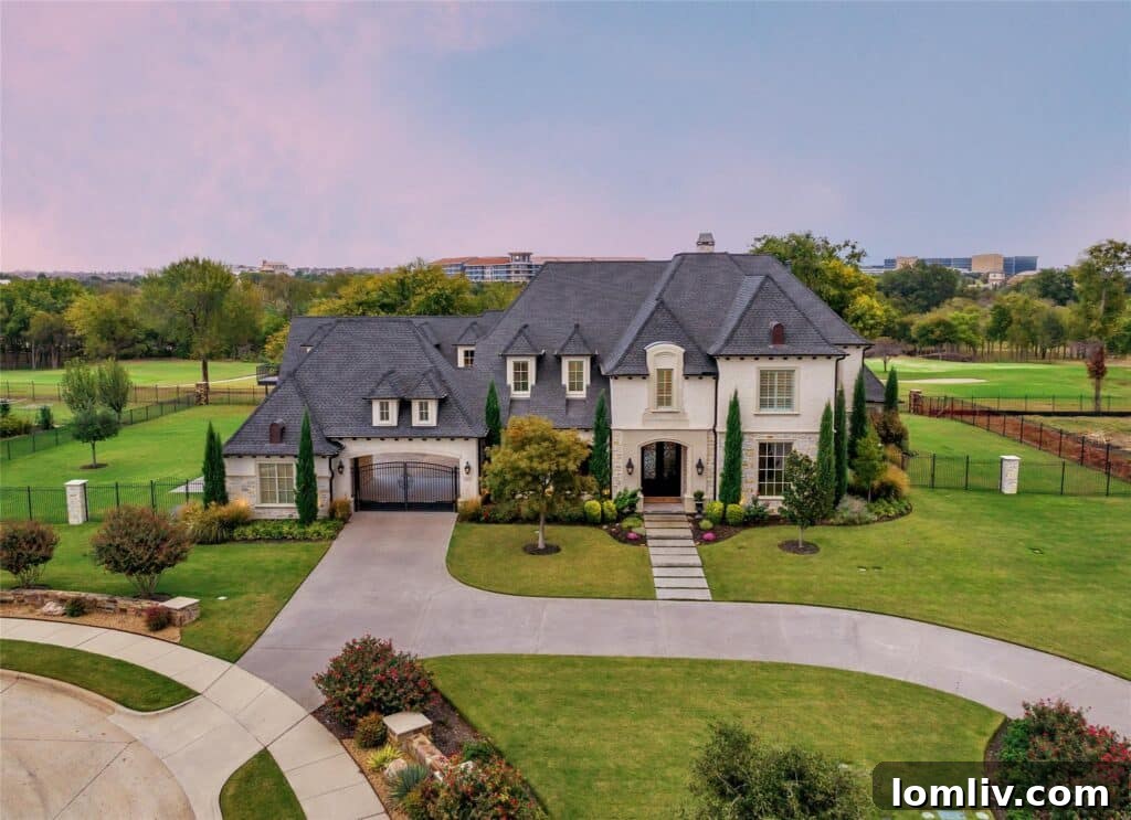 6101 Boston Lane, McKinney: Panoramik Golf Sahası Manzaralı Bir Malikhane