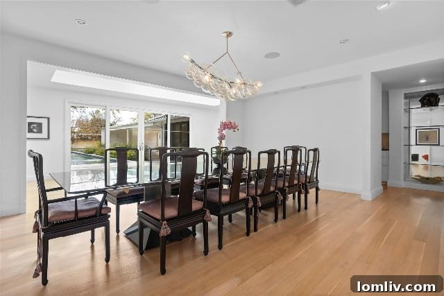 Outdoor patio with pool access, perfect for entertaining in Fort Worth.