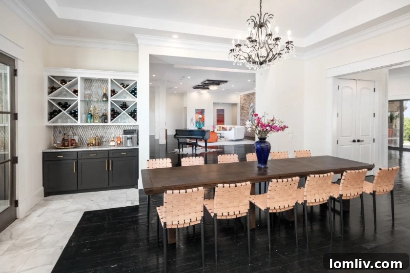 Aerial view of Casa de Fey, Decatur