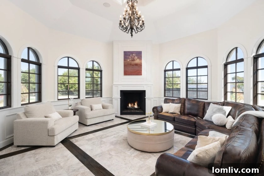 Mediterranean-style main house