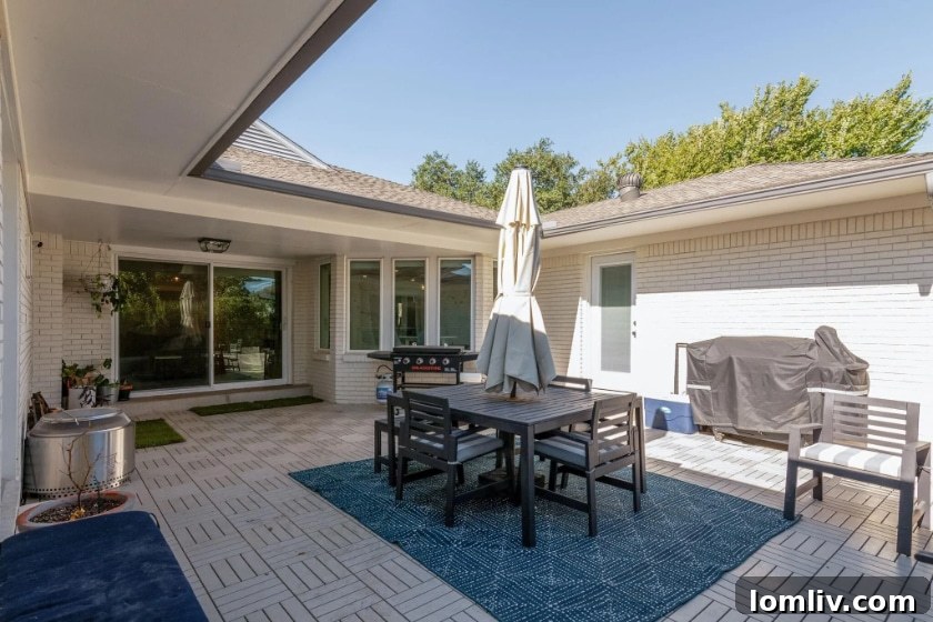 Spacious and inviting living room