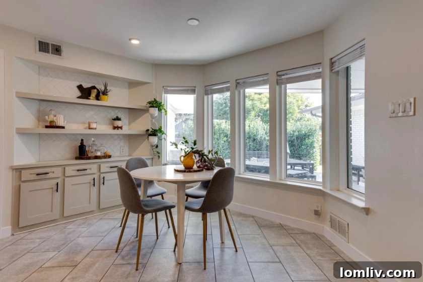 Luxurious master bathroom with modern fixtures