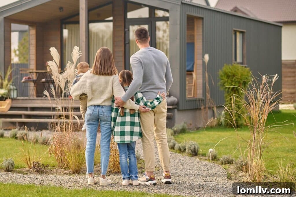 House with unique architectural details