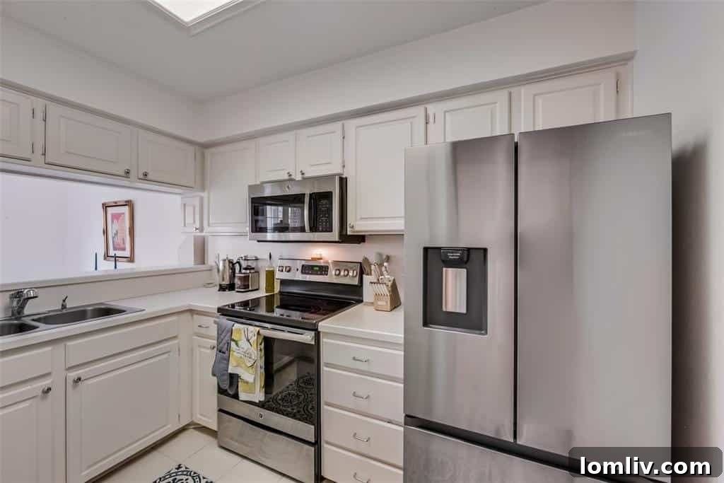 East Dallas Condo Kitchen