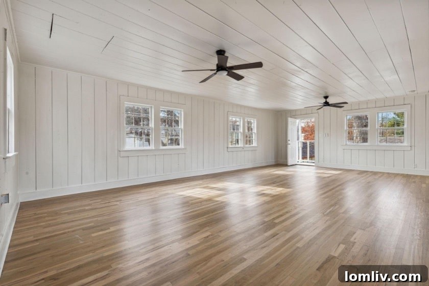 Black Paint and an Arch: The Magic Behind This M Streets Makeover 11 Versatile bonus room above garage, perfect for various uses