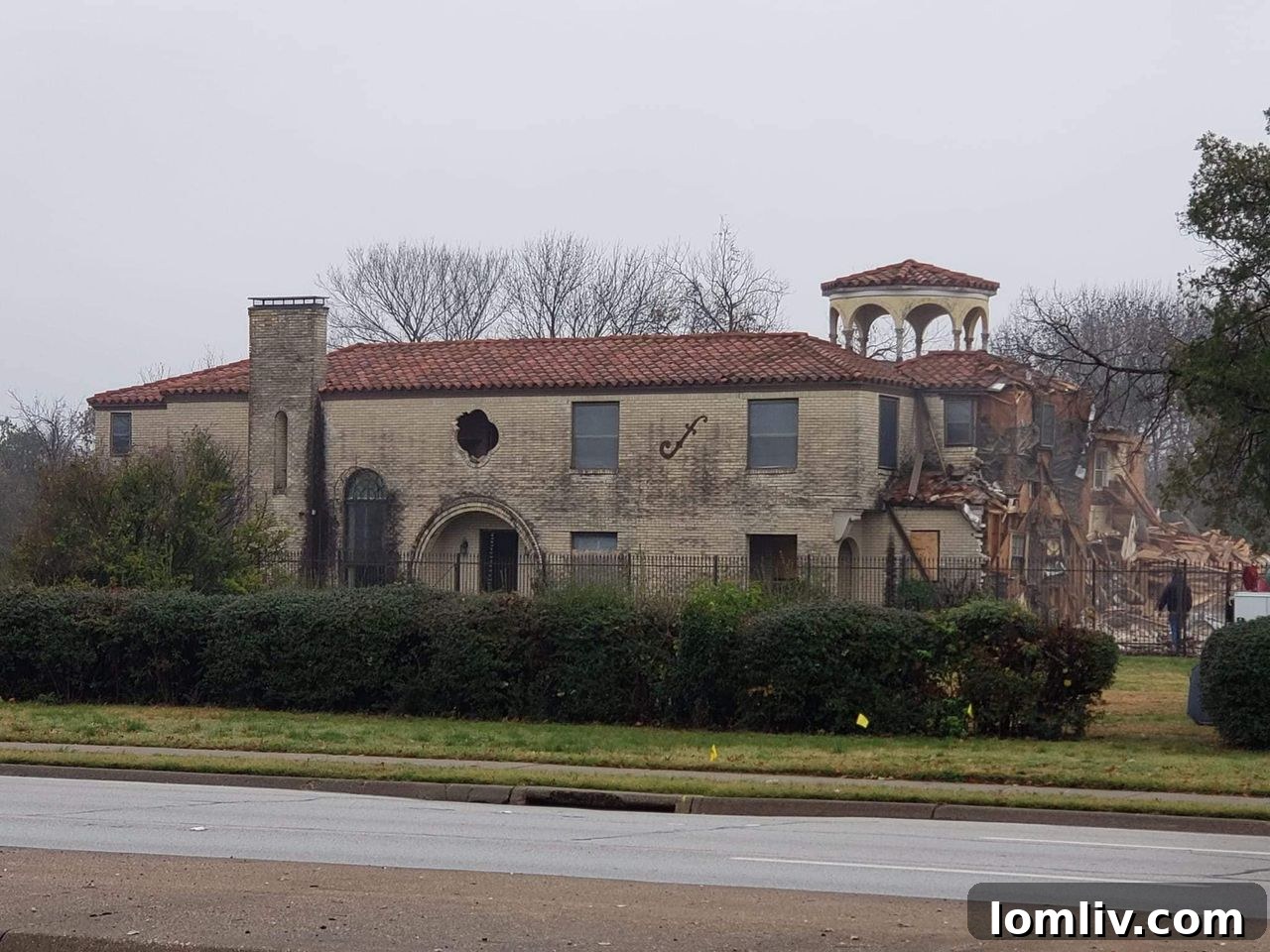 After Demolition: Buckner House Site