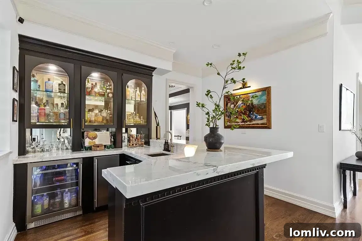 Elegant dining and entertaining space, Fort Worth luxury property