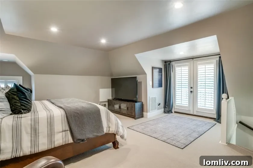 Another interior perspective of the versatile space at 2707 Hibernia St