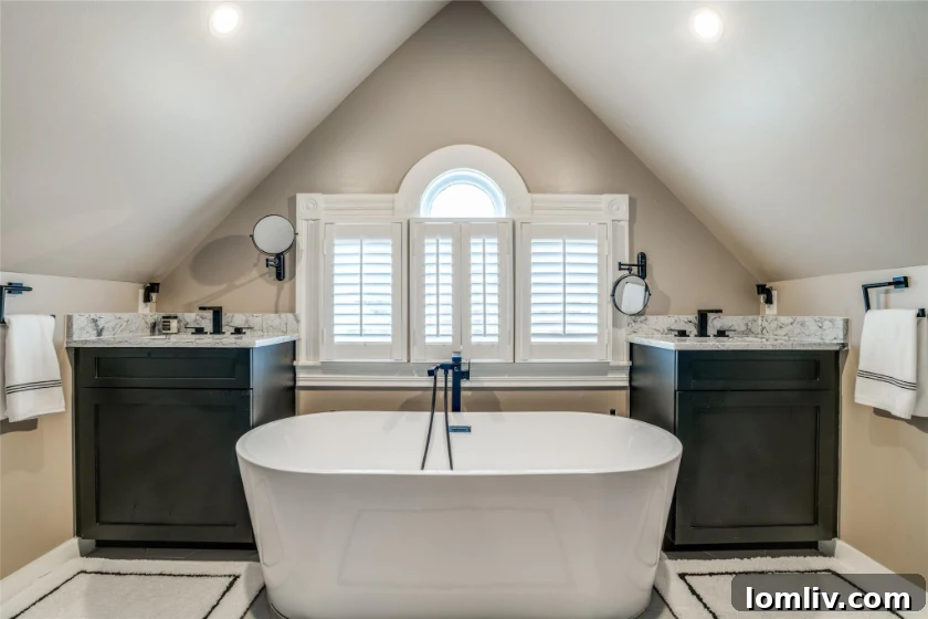 Detailed interior shot highlighting architectural features at 2707 Hibernia St