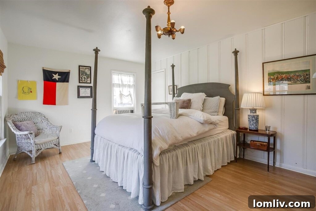 Picturesque view of the home's exterior, highlighting its charming architecture and well-maintained grounds.