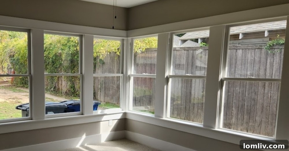 Bedroom after renovation, bright and modern