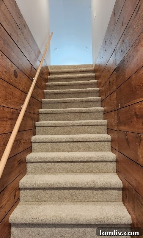 Stylish master bathroom