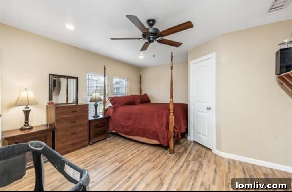 The exterior of the South Polk Street group home for veterans.