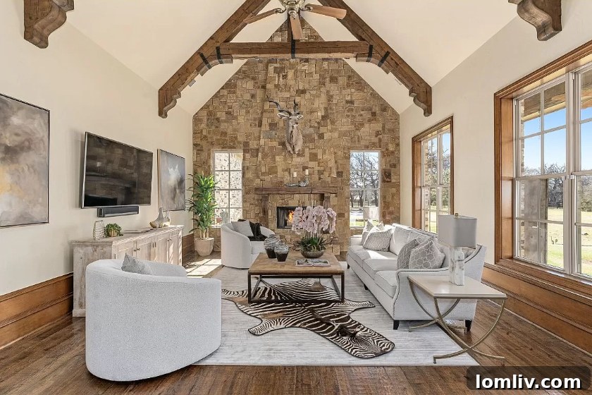 Expansive Argyle luxury retreat with vast green landscapes near Dallas